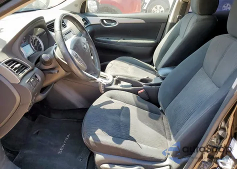 2015 Nissan Sentra S из США, поврежденный, VIN 3N1AB7AP3FL695477